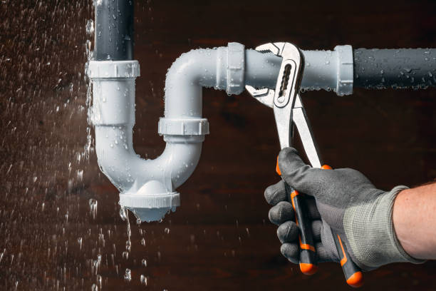 Professional Sewer Line Repair technician working in Rolla, ND